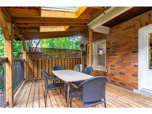 56 Newton Avenue, Hamilton, ON - Outdoor With Deck Patio Veranda With Exterior