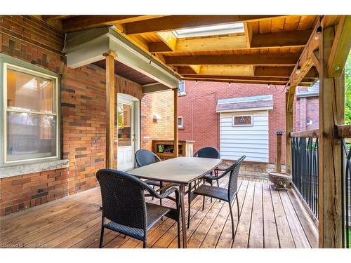 56 Newton Avenue, Hamilton, ON - Outdoor With Deck Patio Veranda With Exterior