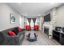 1024 Cedarwood Place, Burlington, ON  - Indoor Photo Showing Living Room With Fireplace 