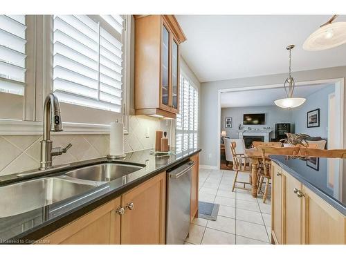 2065 William O'Connell Boulevard, Burlington, ON - Indoor Photo Showing Kitchen With Double Sink