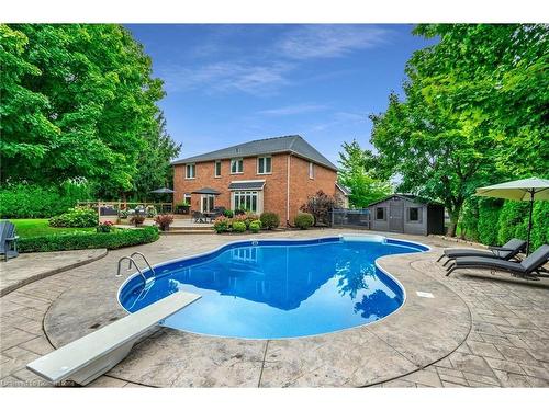 3 Oldenburg Road, Carlisle, ON - Outdoor With In Ground Pool With Backyard With Exterior