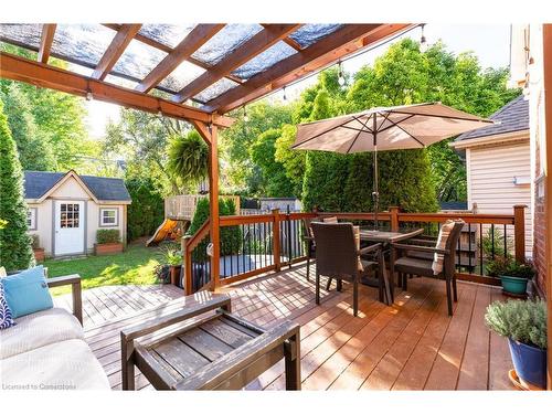 425 Jackson Street W, Hamilton, ON - Outdoor With Deck Patio Veranda With Exterior