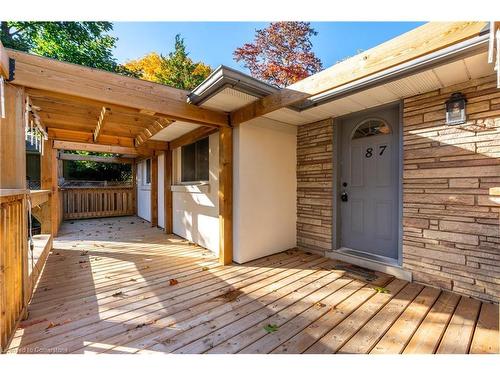 87 Canboro Road, Fonthill, ON - Outdoor With Deck Patio Veranda With Exterior