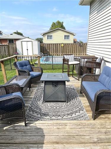 87 Locheed Drive, Hamilton, ON - Outdoor With Deck Patio Veranda With Exterior