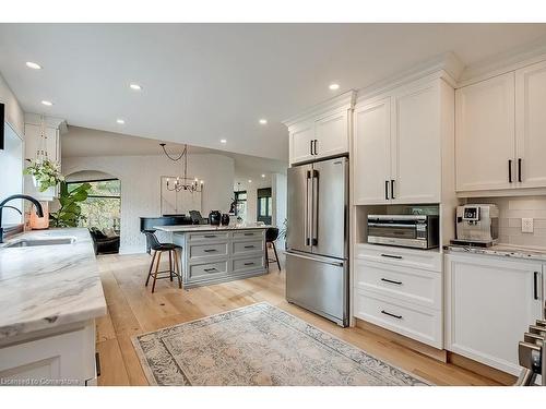 2365 Britannia Road, Burlington, ON - Indoor Photo Showing Kitchen With Stainless Steel Kitchen With Upgraded Kitchen