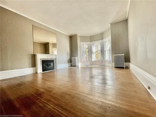 2-272 Park Street S, Hamilton, ON - Indoor Photo Showing Living Room With Fireplace