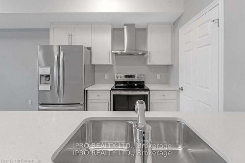 12 Oat Lane, Kitchener, ON - Indoor Photo Showing Kitchen With Double Sink With Upgraded Kitchen