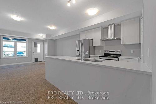 12 Oat Lane, Kitchener, ON - Indoor Photo Showing Kitchen With Double Sink With Upgraded Kitchen