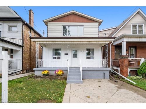 100 Park Row Street N, Hamilton, ON - Outdoor With Deck Patio Veranda With Facade