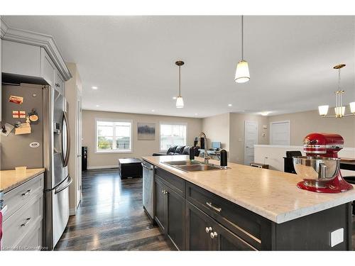 2 Kendell Lane, Ingersoll, ON - Indoor Photo Showing Kitchen With Double Sink With Upgraded Kitchen