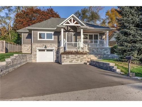 155 Grove Park Drive, Burlington, ON - Outdoor With Deck Patio Veranda With Facade