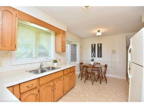 49 Nellida Crescent, Hamilton, ON - Indoor Photo Showing Kitchen With Double Sink