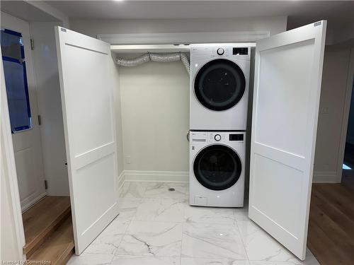 Lower-17 Inverness Avenue W, Hamilton, ON - Indoor Photo Showing Laundry Room