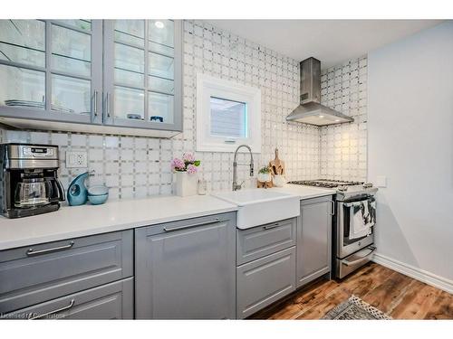 63 Beechwood Avenue, Hamilton, ON - Indoor Photo Showing Kitchen With Upgraded Kitchen