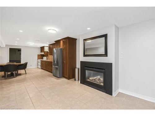 353 Highland Road W, Hamilton, ON - Indoor Photo Showing Other Room With Fireplace