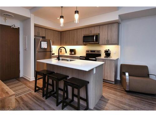 315-16 Markle Crescent, Ancaster, ON - Indoor Photo Showing Kitchen With Stainless Steel Kitchen With Double Sink