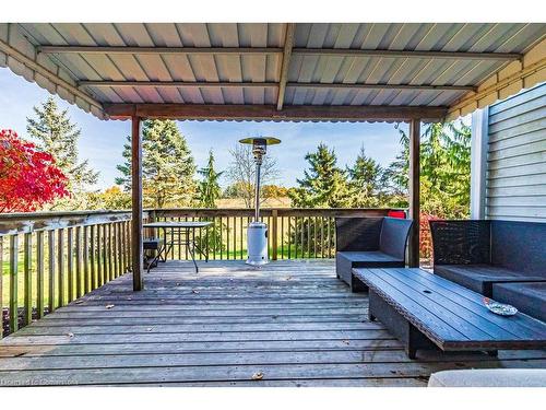 1000 8Th Concession Road W, Flamborough, ON - Outdoor With Deck Patio Veranda With Exterior