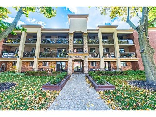 302-1212 Fennell Avenue E, Hamilton, ON - Outdoor With Balcony With Facade