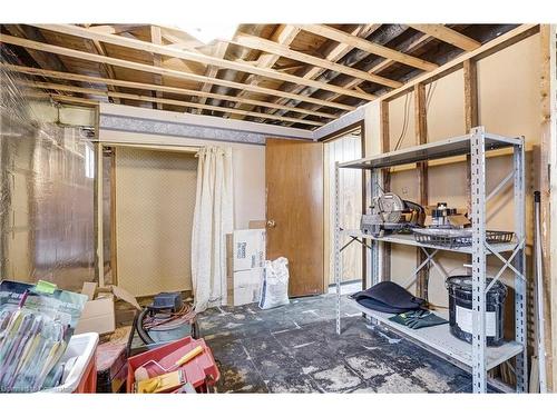 669 Barton Street, Stoney Creek, ON - Indoor Photo Showing Basement