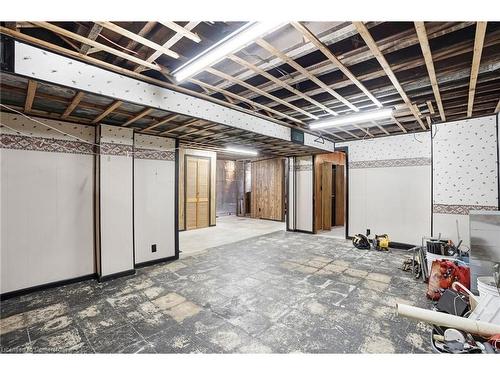 669 Barton Street, Stoney Creek, ON - Indoor Photo Showing Basement