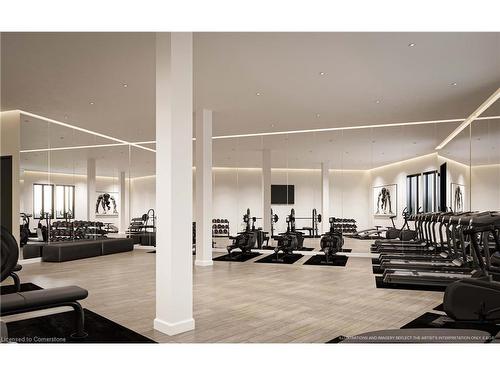 411-6439 Regional Road 25, Milton, ON - Indoor Photo Showing Gym Room