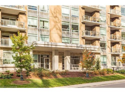 208-455 Charlton Avenue E, Hamilton, ON - Outdoor With Balcony