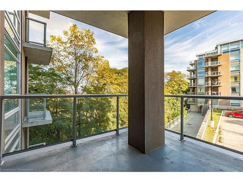 208-455 Charlton Avenue E, Hamilton, ON - Outdoor With Balcony With Exterior