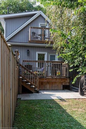 418 Macnab Street N, Hamilton, ON - Outdoor With Balcony With Deck Patio Veranda