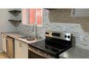 1-55 West Avenue S, Hamilton, ON  - Indoor Photo Showing Kitchen With Double Sink 