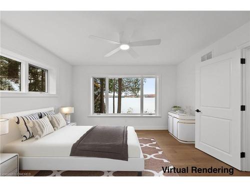 1009 Scotts Boathouse Road, Baysville, ON - Indoor Photo Showing Bedroom