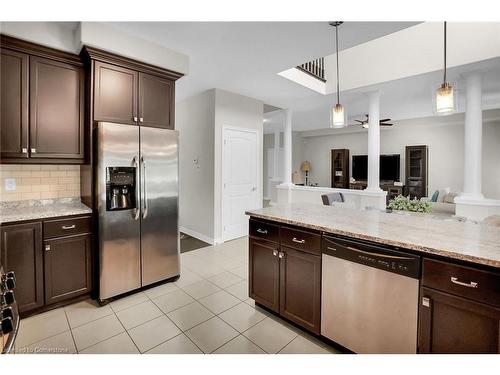 4896 Allan Court, Beamsville, ON - Indoor Photo Showing Kitchen With Stainless Steel Kitchen