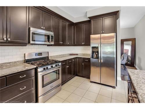 4896 Allan Court, Beamsville, ON - Indoor Photo Showing Kitchen With Stainless Steel Kitchen