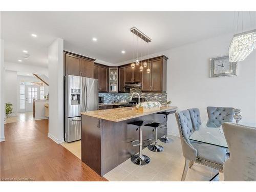 1519 Farmstead Drive, Milton, ON - Indoor Photo Showing Kitchen With Stainless Steel Kitchen