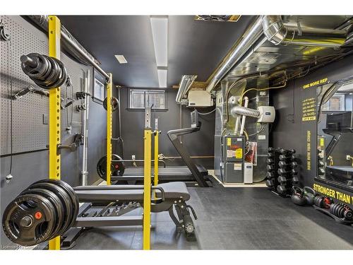 1383 Royal Drive, Burlington, ON - Indoor Photo Showing Gym Room