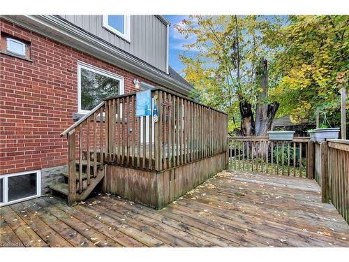 121 King Street E, Stoney Creek, ON - Outdoor With Deck Patio Veranda With Exterior