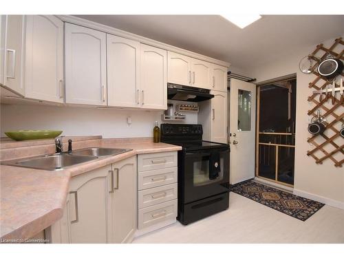 10-356 Hunter Street E, Hamilton, ON - Indoor Photo Showing Kitchen With Double Sink