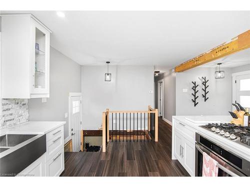 1584 Northshore Drive, Lowbanks, ON - Indoor Photo Showing Kitchen With Double Sink With Upgraded Kitchen