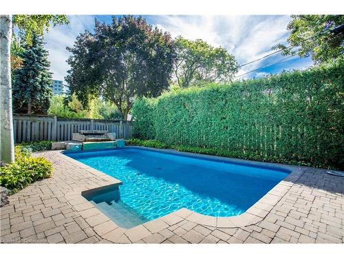 578 Catherine Street, Burlington, ON - Outdoor With In Ground Pool With Backyard