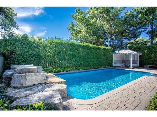 578 Catherine Street, Burlington, ON - Outdoor With In Ground Pool With Backyard