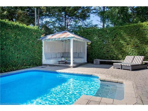 578 Catherine Street, Burlington, ON - Outdoor With In Ground Pool With Backyard