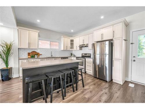 248 Murray Street, Brantford, ON - Indoor Photo Showing Kitchen With Stainless Steel Kitchen