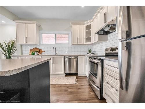 248 Murray Street, Brantford, ON - Indoor Photo Showing Kitchen With Stainless Steel Kitchen With Upgraded Kitchen