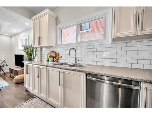 248 Murray Street, Brantford, ON - Indoor Photo Showing Kitchen With Double Sink With Upgraded Kitchen