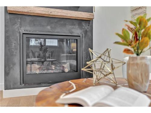 2803 Haldimand Road 9, York, ON - Indoor Photo Showing Living Room With Fireplace