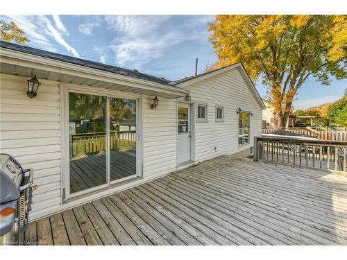 203 Park Avenue W, Dunnville, ON - Outdoor With Deck Patio Veranda With Exterior