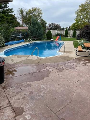 48 Tuscani Drive, Stoney Creek, ON - Outdoor With In Ground Pool