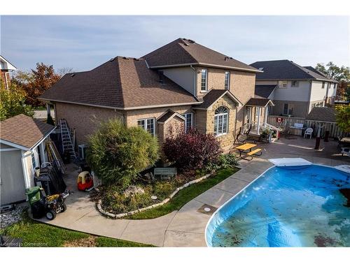 48 Tuscani Drive, Stoney Creek, ON - Outdoor With In Ground Pool