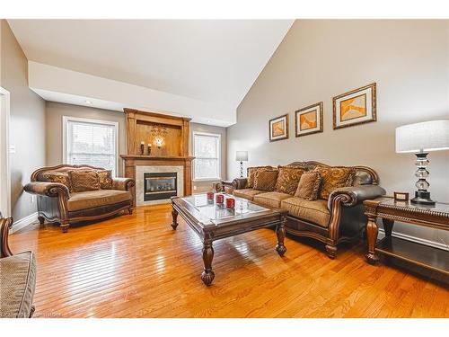 6 Laing Court, Morriston, ON - Indoor Photo Showing Living Room With Fireplace