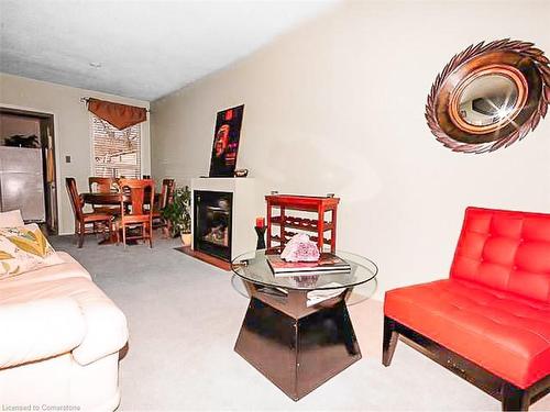 187 Barton Street W, Hamilton, ON - Indoor With Fireplace