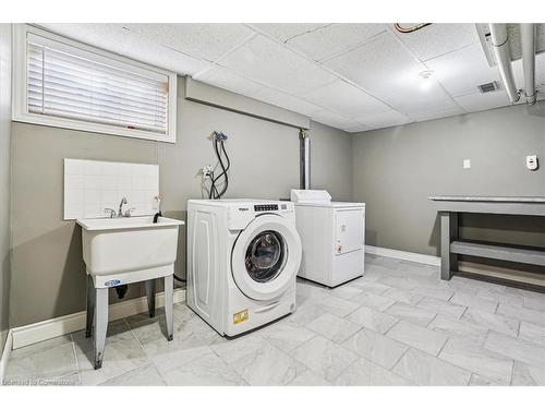 Basement-1 Reno Avenue, Hamilton, ON - Indoor Photo Showing Laundry Room